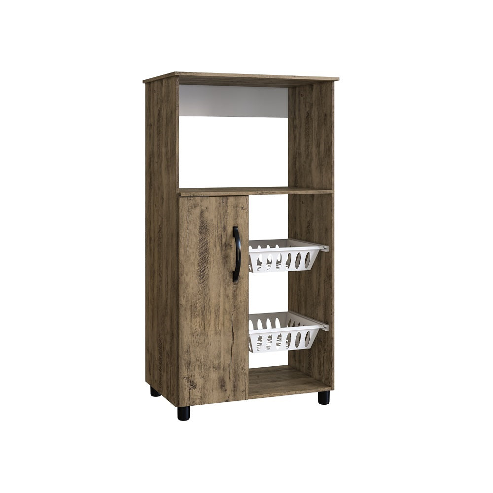 BALCAO FORNO C/ FRUTEIRA KELLY CINZA