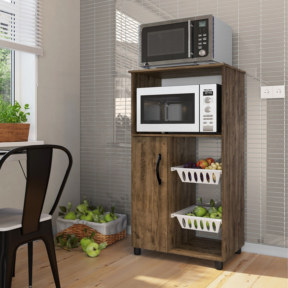 BALCAO FORNO C/ FRUTEIRA KELLY CINZA