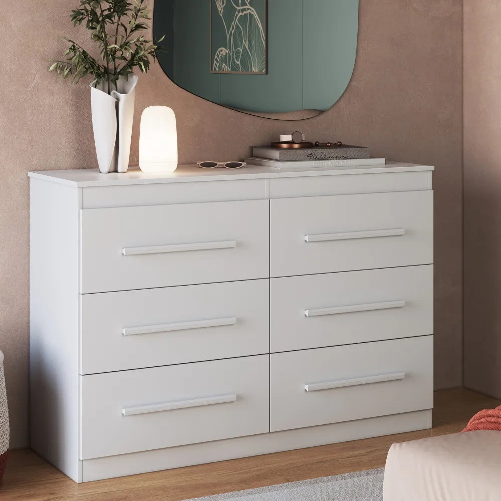 Cômoda 6 Gavetas 100% Mdf Arizona Doripel