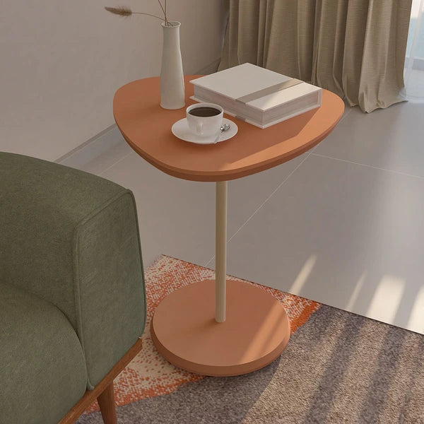 Mesa Canto Bia 60 Cm 100% Mdf Terracota - Artely