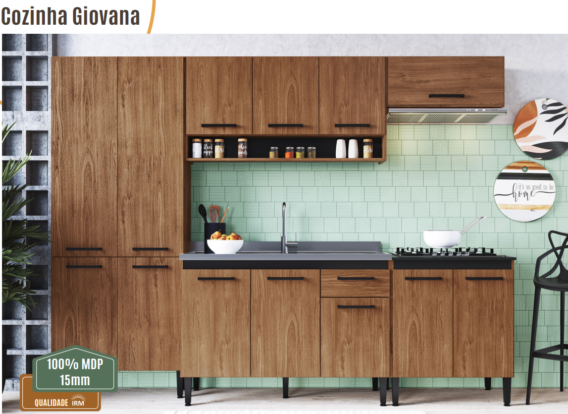 Cozinha Modulada 5 peças GIOVANNA