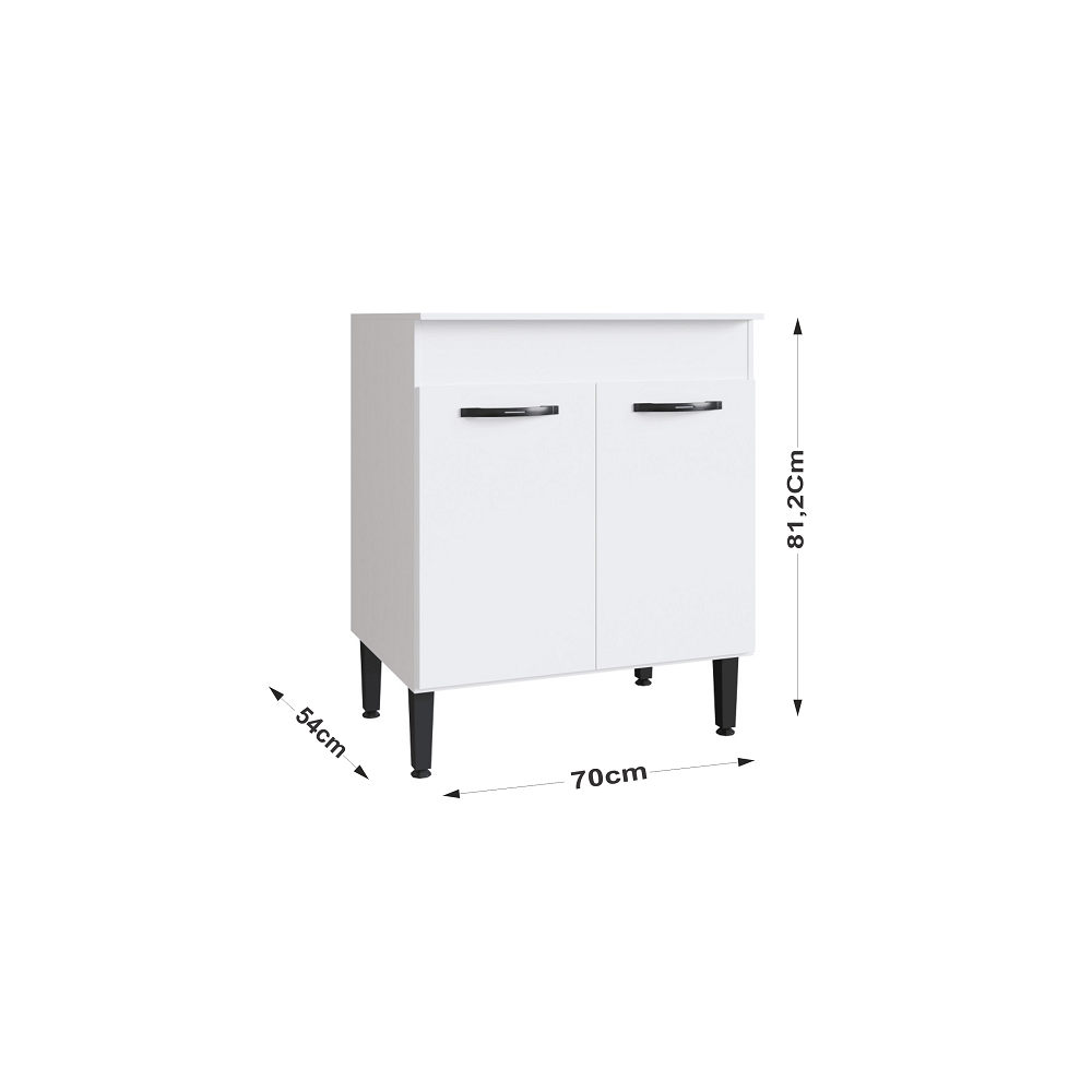 Cozinha modulada 5 peças LIGHT