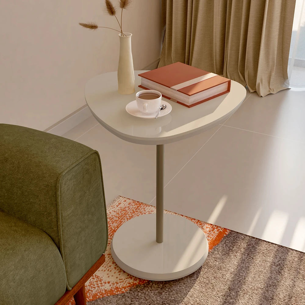 Mesa Canto Bia 60 Cm 100% Mdf Terracota - Artely
